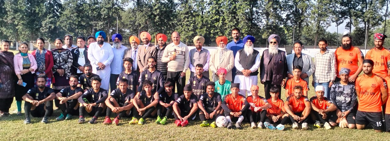The 14th football tournament organized by Shaheed e Azam Sardar Bhagat Singh Sports Club Garhshankar entered the second day.